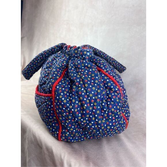 Vintage Patchwork Quilted Purse Handbag Sewing Bag - Picture 2 of 13